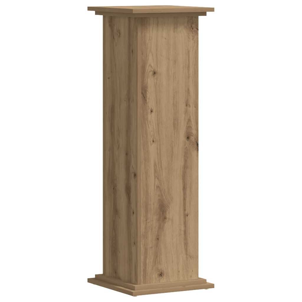 Vidaxx plantestativ 33x33x100 cm udformet træ, håndværksmæssig eg