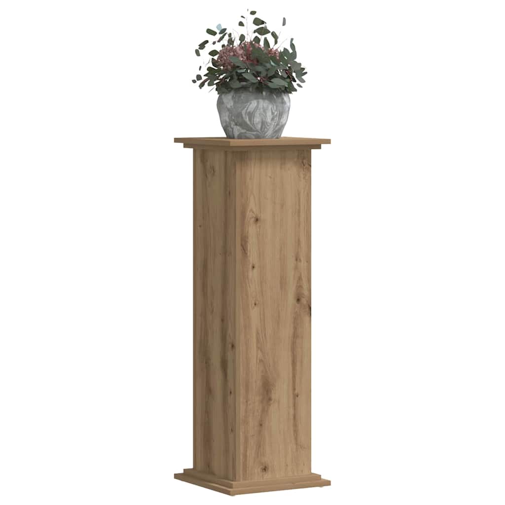 Vidaxx plantestativ 33x33x100 cm udformet træ, håndværksmæssig eg