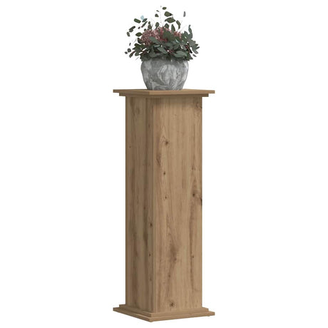 Vidaxx plantestativ 33x33x100 cm udformet træ, håndværksmæssig eg