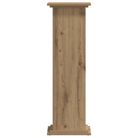 Vidaxx plantestativ 33x33x100 cm udformet træ, håndværksmæssig eg