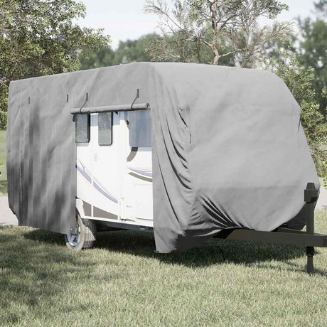 Vidaxx campingvognsovertræk 670x250x220 cm non-woven grå