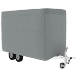 Vidaxx hestetrailerbetræk 376x168x240 cm non-woven grå