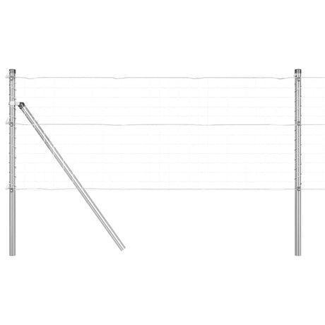 Vidaxl hegnspæl 26 stk grå 3,2 x 3,2 x 100 cm