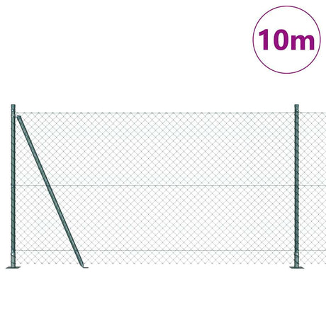 Vidaxl hegnspæl grøn 10 x 1,2 m (40 x 40 mm mesh)