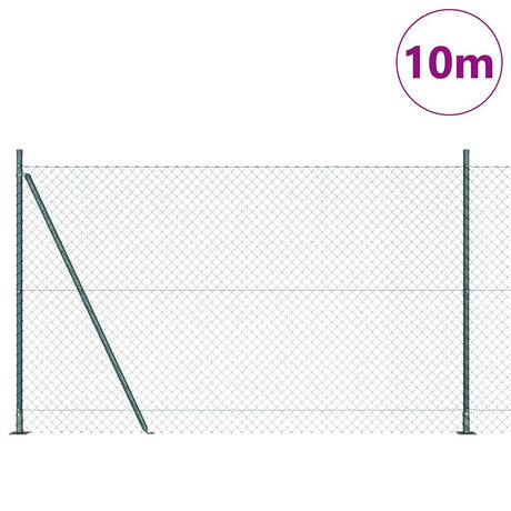 Vidaxl hegnspæl grøn 10 x 1,4 m (40 x 40 mm mesh)
