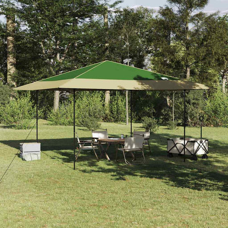 Vidaxl luifeltent groen 395 x 395 x 251 cm stof