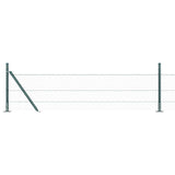 Vidaxl afrasteringspaal groen 25 x 0,5 m (36 mm gaas) staal