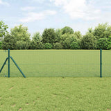 Vidaxl afrasteringspaal groen 10 x 0,8 m (12 x 12 mm gaas)