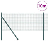 Vidaxl afrasteringspaal groen 10 x 0,8 m (25 x 25 mm gaas)