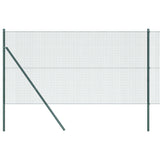 Vidaxl afrasteringspaal groen 25 x 1 m (12 x 12 mm gaas) staal