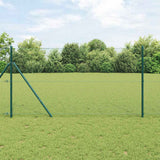 Vidaxl afrasteringspaal groen 25 x 1,2 m (25 x 25 mm gaas)