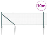 Vidaxl afrasteringspaal groen 10 x 0,6 m (19 x 19 mm gaas)
