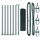 Vidaxl afrasteringspaal groen 10 x 0,6 m (25 x 25 mm gaas)