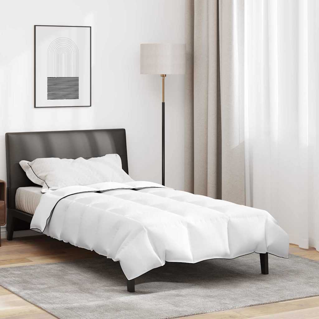 Vidaxl winter dekbed wit 135 x 220 cm veren
