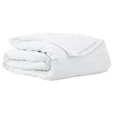 Vidaxl 2-in-1 dekbed wit 200 x 220 cm veren