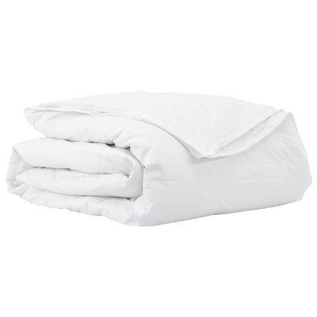 Vidaxl 2-in-1 dekbed wit 240 x 260 cm veren