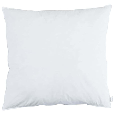 Vidaxl hoofdkussen met kussen 2 pcs wit 65 x 65 cm veren