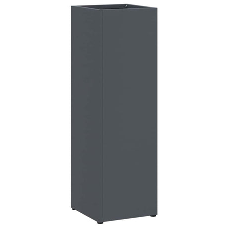 Vidaxl paraplu standaard antraciet 15,5 x 15,5 x 49 cm metaal