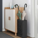 Vidaxl paraplu standaard zwart 28 x 12 x 41 cm staal