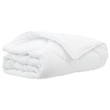 Vidaxl dekbed wit 240 x 200 x 5 cm polyester
