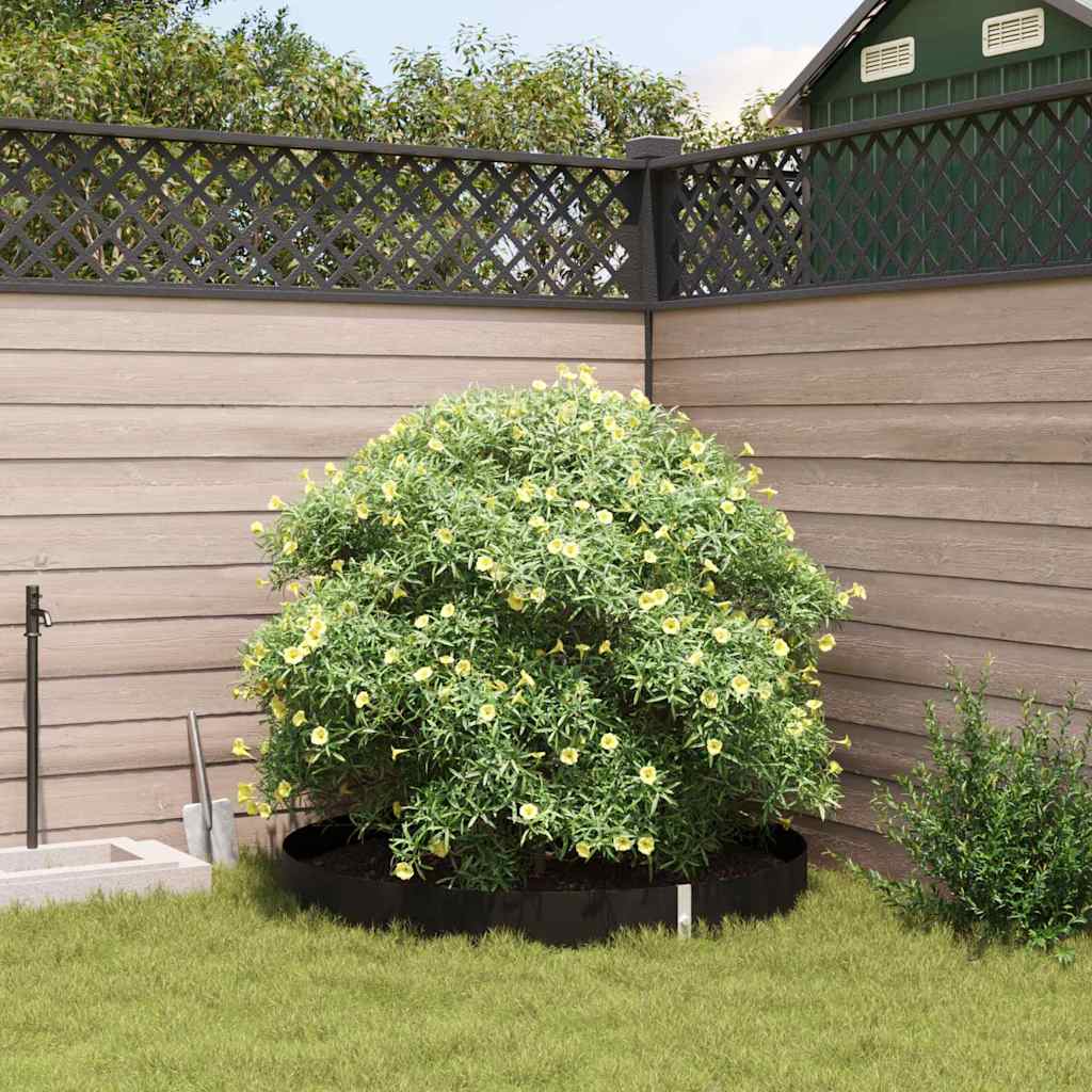 Vidaxl worteldoek zwart 1 x 5 m polyetheen