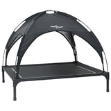 Vidaxl hondenbed zwart 90 x 81 x 80,5 cm staal
