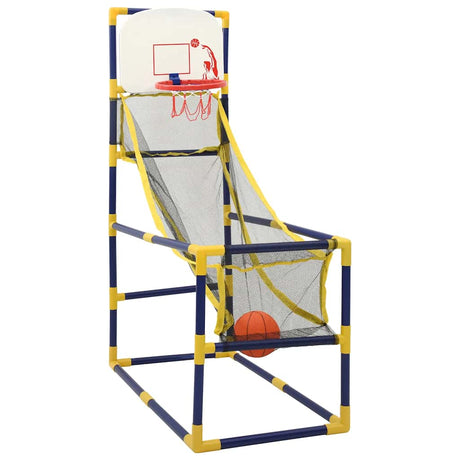 VidaXL arkadebasketballsæt med bold og pumpe 45x86x127 cm