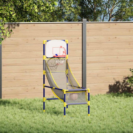 VidaXL arkadebasketballsæt med bold og pumpe 45x86x127 cm