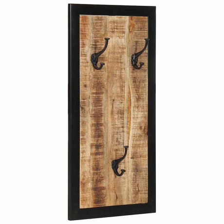 Vidaxx knagerække 40x2x80 cm massivt groft mangotræ