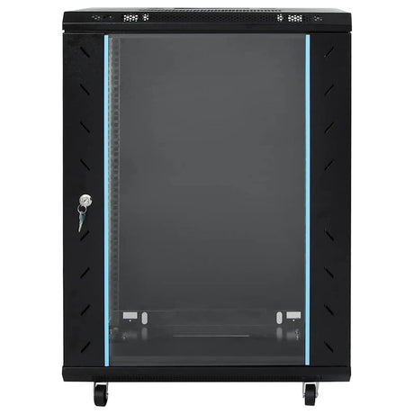 Vidaxxl netværksskab 15u 19 ip20 60x45x86 cm sort