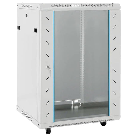 Vidaxxl netværksskab 15u 19 ip20 60x45x86 cm grå