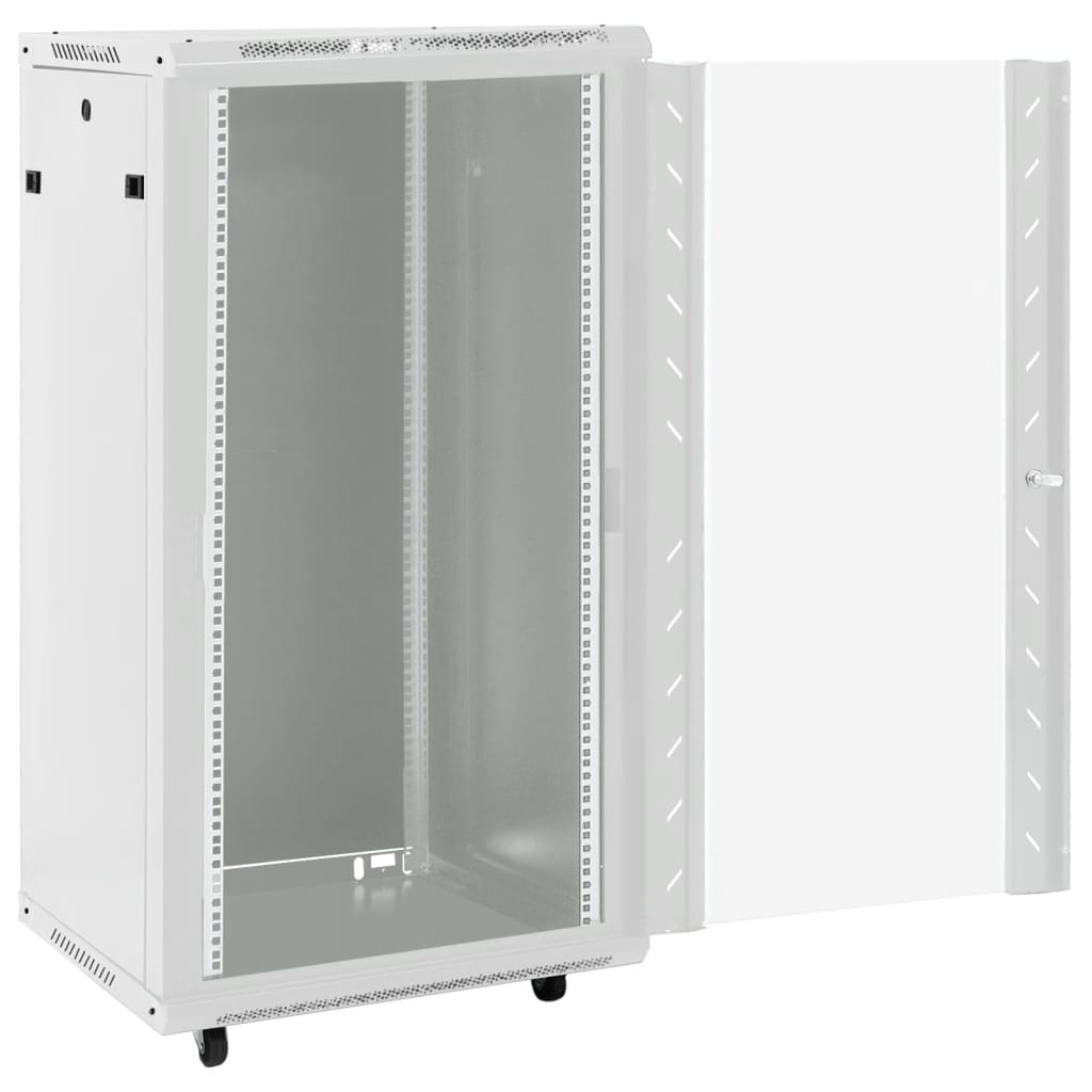 VidaXL Netværksskab 22U 19 IP20 60x60x120 cm grå