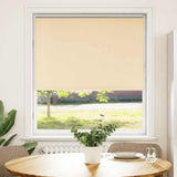Vidaxl rolgordijn verduisterend 105x130 cm stofbreedte 100,7 cm beige