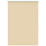 Vidaxl rolgordijn verduisterend 115x130 cm stofbreedte 110,7 cm beige