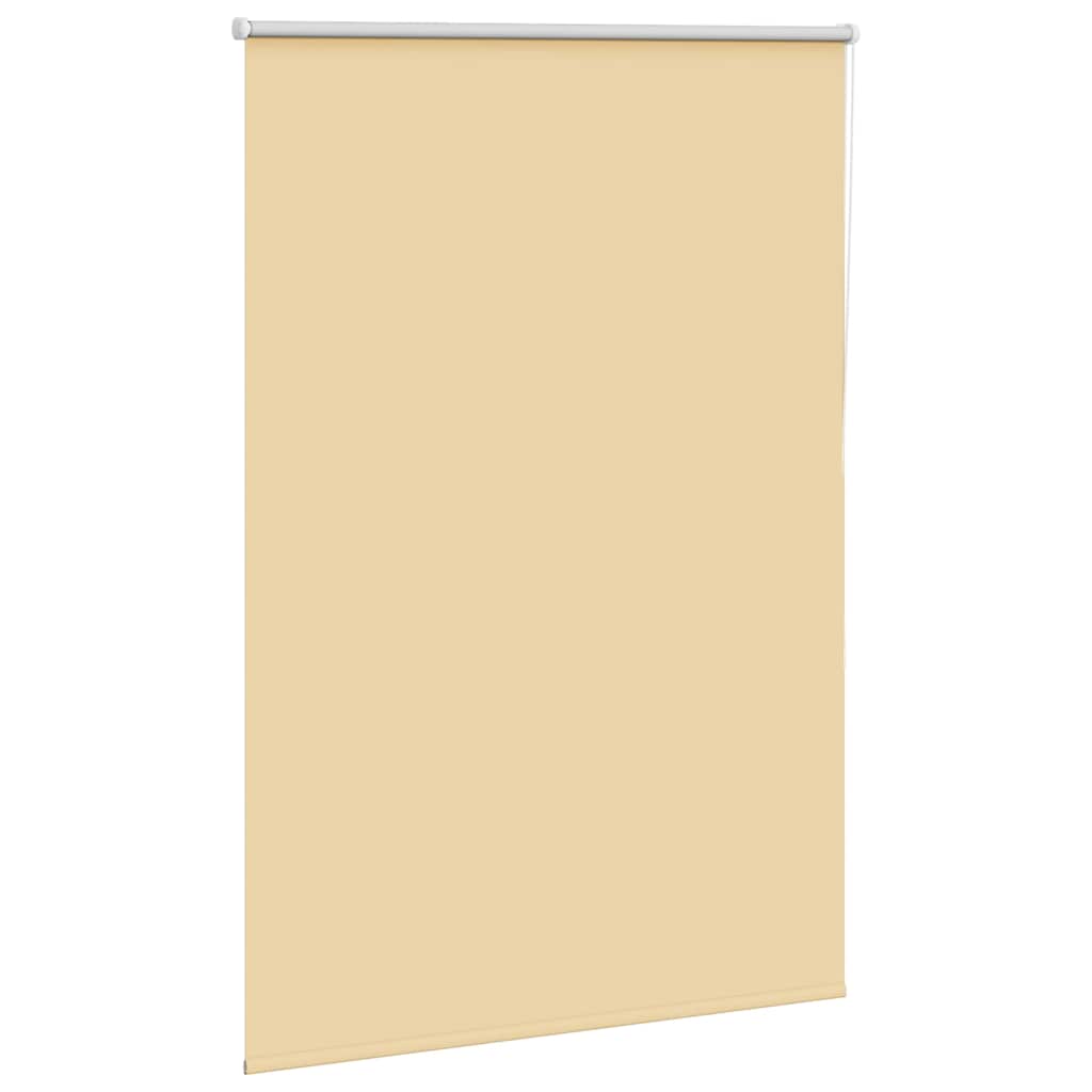 Vidaxl rolgordijn verduisterend 115x150 cm stofbreedte 110,7 cm beige