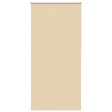 Vidaxl rolgordijn verduisterend 115x210 cm stofbreedte 110,7 cm beige