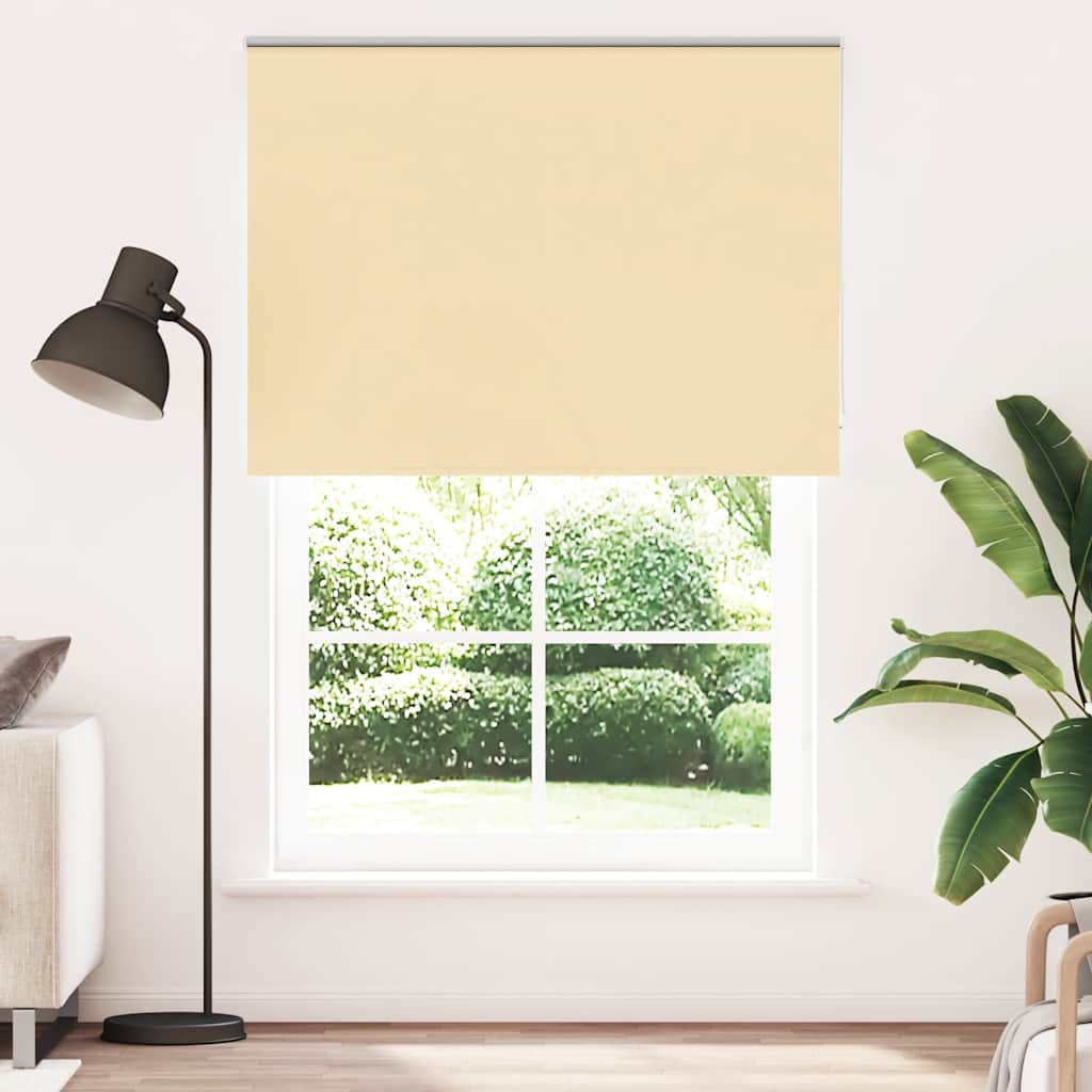 Vidaxl rolgordijn verduisterend 150x210 cm stofbreedte 146,6 cm beige
