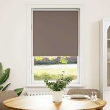 Vidaxl rolgordijn verduisterend koffie 80x150 cm stofbreedte 75,7 cm