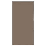 Vidaxl rolgordijn verduisterend koffie 80x175 cm stofbreedte 75,7 cm