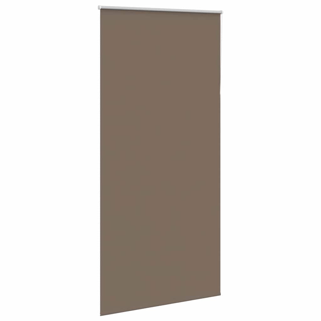 Vidaxl rolgordijn verduisterend koffie 115x230 cm stofbreedte 110,7 cm