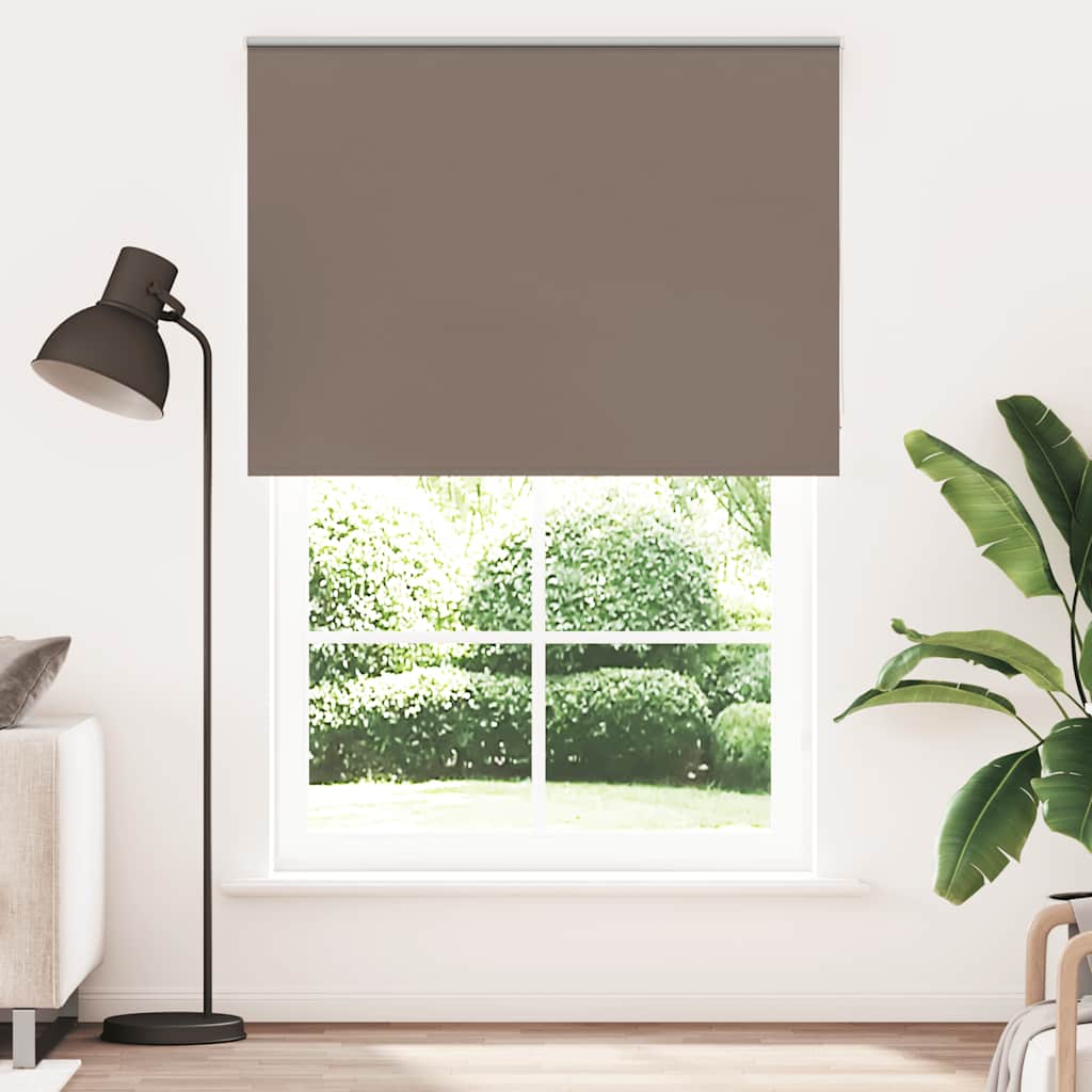 Vidaxl rolgordijn verduisterend koffie 165x230 cm stofbreedte 161,6 cm
