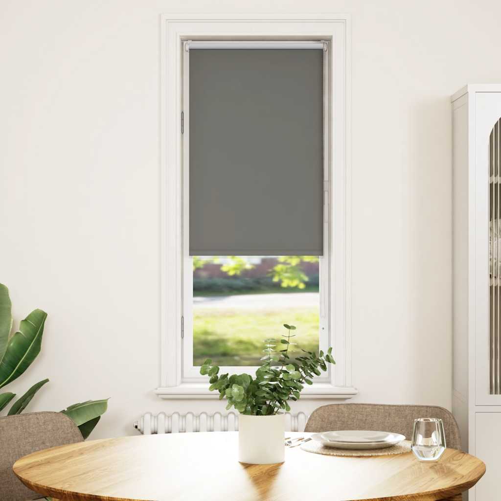 Vidaxl rolgordijn verduisterend 50x150cm stofbreedte 45,7 cm polyester
