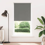 Vidaxl rolgordijn verduisterend 115x210 cm stofbreedte 110,7 cm grijs