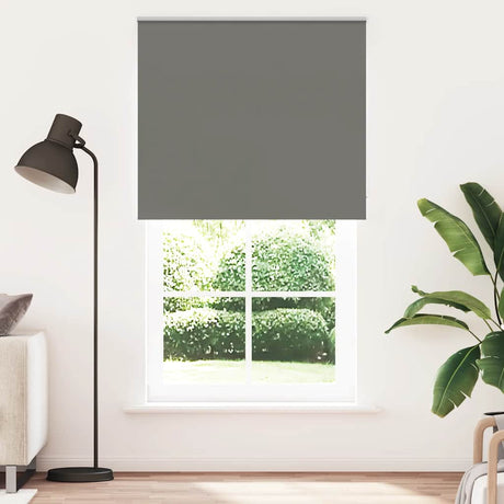 Vidaxx mørklægningsrullegardin 135x230 cm stofbredde 131,6 cm grå