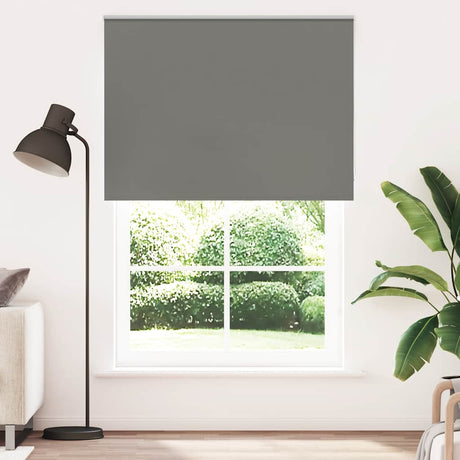 Vidaxx mørklægningsrullegardin 160x230 cm stofbredde 156,6 cm grå