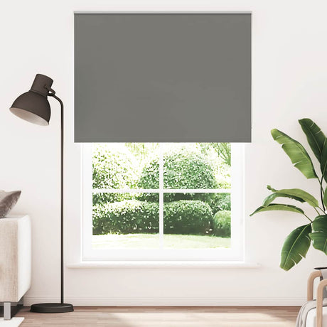 Vidaxx mørklægningsrullegardin 165x230 cm stofbredde 161,6 cm grå