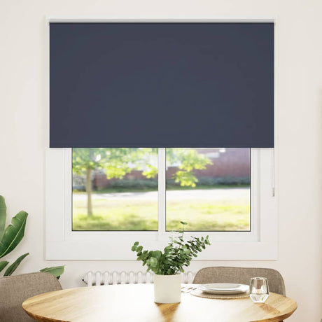 Vidaxx mørklægningsrullegardin 140x130 cm stofbredde 136,6 cm blå