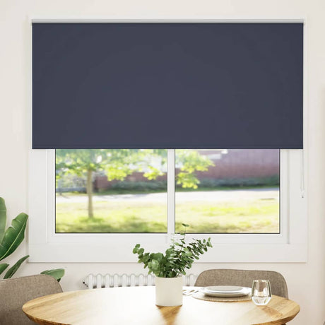 Vidaxx mørklægningsrullegardin 150x150 cm stofbredde 146,6 cm blå