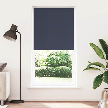 Vidaxx mørklægningsrullegardin 110x210 cm stofbredde 105,7 cm blå