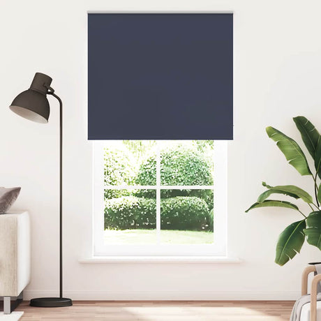 Vidaxx mørklægningsrullegardin 125x230 cm stofbredde 121,6 cm blå